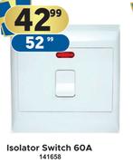 Isolater Switch 60A 141658