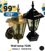 Wall Lamp 7226 160942-3 160859/939