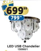 LED USB Chandelier 158960/1