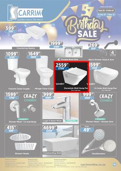 K Carrim Builders Mecca : 57th Birthday Sale (1 October - 11 October 2021), page 16