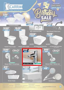 K Carrim Builders Mecca : 57th Birthday Sale (1 October - 11 October 2021), page 16