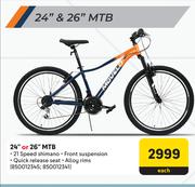 Movelo 24" Or 26" MTB