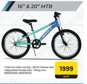 Movelo 16" Or 20" MTB