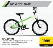 Movelo 16" Or 20" BMX MTB