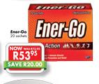 Ener-Go-20 Sachets pack