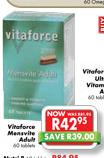 Vitaforce Mensvite Adult-60 Tablets