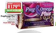 PregOmega Plus 28 Dry Pack All-in-One Supplement Plus Free Gift Box