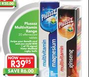 Plusssz Mutivitamin Range-20 Effervesent Tablets
