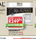 SolalMan 120 Multicaps Plus 60 Omega 3 Capsules