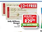 Sally Williams Nougat Assorted-3x50g Packs