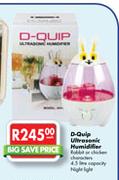 D-Quip Ultrasonic Hamidifier-Each