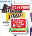 M & M's Assorted-3x40g Pack
