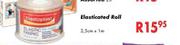 Elastoplast Fabric Plasters Elasticated Roll-2.5cmx1m