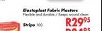 Elastoplast Fabric Plasters Strips-100's pack