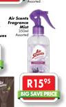 Air Scents Fragrance Mist Assorted-350ml