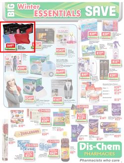Dischem : Big winter save (Until 14 July 2013), page 9