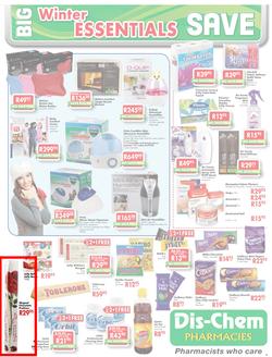 Dischem : Big winter save (Until 14 July 2013), page 9