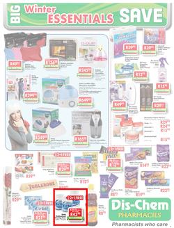 Dischem : Big winter save (Until 14 July 2013), page 9