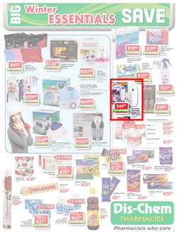Dischem : Big winter save (Until 14 July 2013), page 9