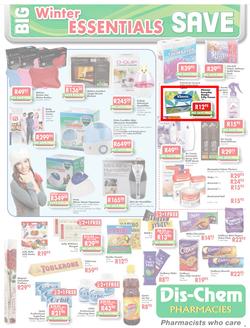 Dischem : Big winter save (Until 14 July 2013), page 9