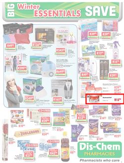 Dischem : Big winter save (Until 14 July 2013), page 9