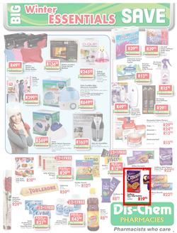 Dischem : Big winter save (Until 14 July 2013), page 9