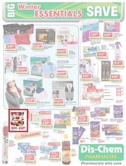 Dischem : Big winter save (Until 14 July 2013), page 9