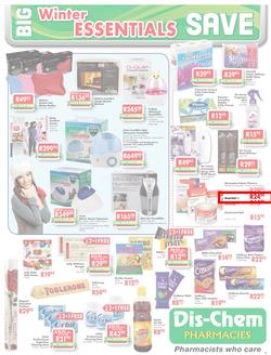 Dischem : Big winter save (Until 14 July 2013), page 9