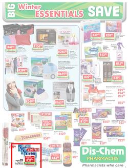 Dischem : Big winter save (Until 14 July 2013), page 9