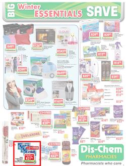 Dischem : Big winter save (Until 14 July 2013), page 9