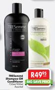 Tresemme Shampoo Or Conditioner Assorted-750ml/900ml Each