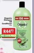 Organics Shampoo Or Conditioner-1L