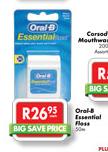 Oral B Essential Floss