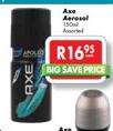 Axe Aerosol Assorted-150ml