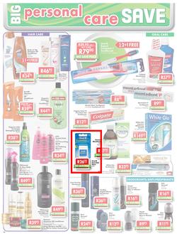 Dischem : Big winter save (Until 14 July 2013), page 10