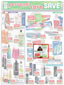 Dischem : Big winter save (Until 14 July 2013), page 10