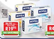 Nivea Creme Soap Assorted-100g Each