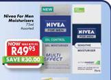 Nivea For Men Moisturisers Assorted-75ml