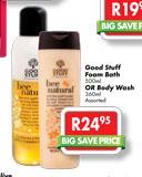 Good Stuff Foam Bath-500ml Or Body Wash Assorted-360ml