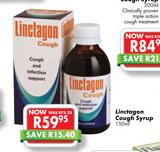 Linctagon Cough Syrup-150ml Each