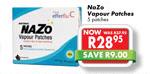NaZo Vapour Patches-5 Packets