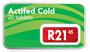 Actifed Cold-20 Tablets