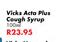 Vicks Acta Plus Cough Syrup-100ml
