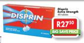 Disprin Extra Strength-48 Tablets