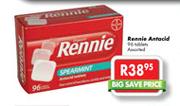 Rennie Antacid-96 Tablets