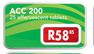 ACC 200-25 Effervescent Tablets