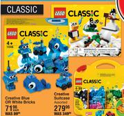 Lego Creative Blue Or White Bricks-Each