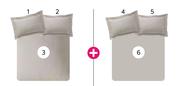 Paola Essential 6 Piece Set (Double)