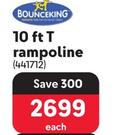 Bounceking 10 Ft Trampoline