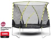 Plum 10 Ft Whirlwind Trampoline